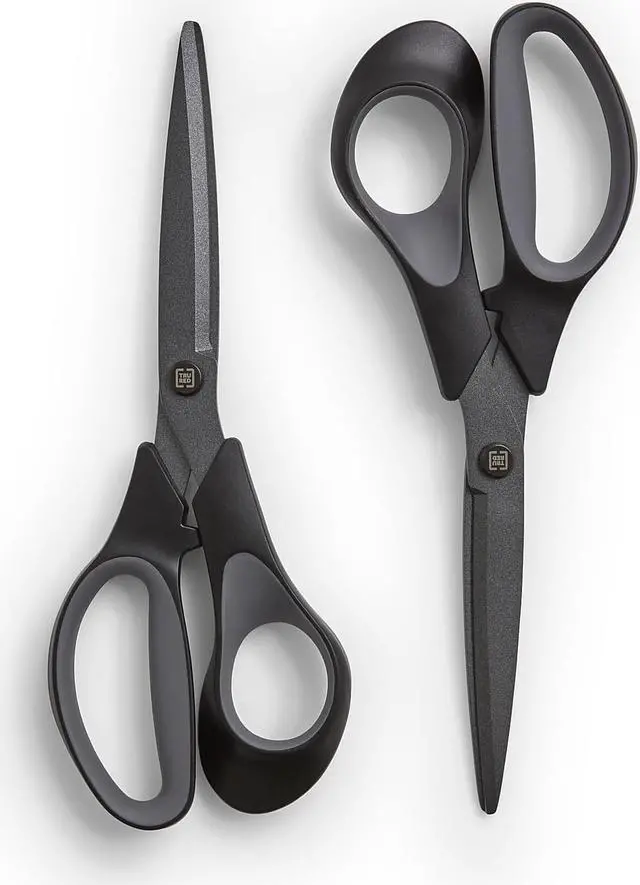 Main image of TRU RED 8in Non-Stick Titanium Scissors Straight Handle TR55014