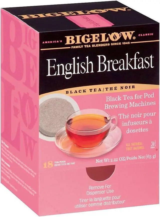 Alt view image 5 of 7 - Bigelow English Breakfast Tea Pods 1.90 oz 18/Box 009906