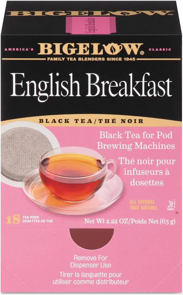 Alt view image 4 of 7 - Bigelow English Breakfast Tea Pods 1.90 oz 18/Box 009906