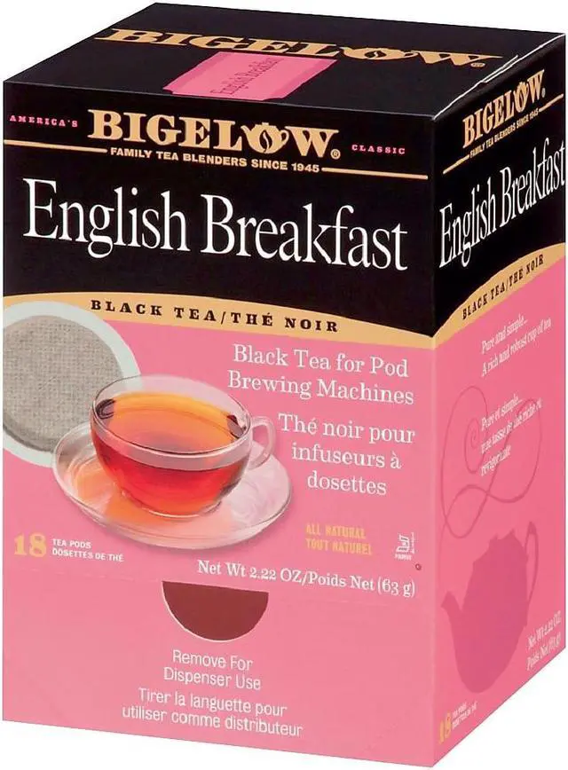 Alt view image 6 of 7 - Bigelow English Breakfast Tea Pods 1.90 oz 18/Box 009906