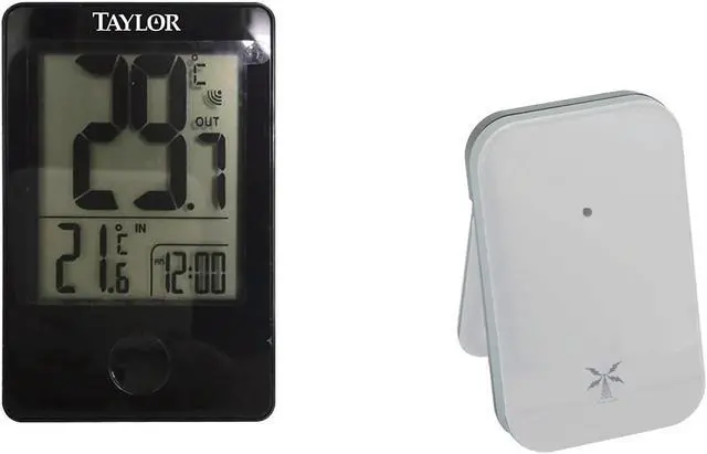 Alt view image 7 of 8 - Taylor Wireless In/Out Thermometer w/Remote   1730