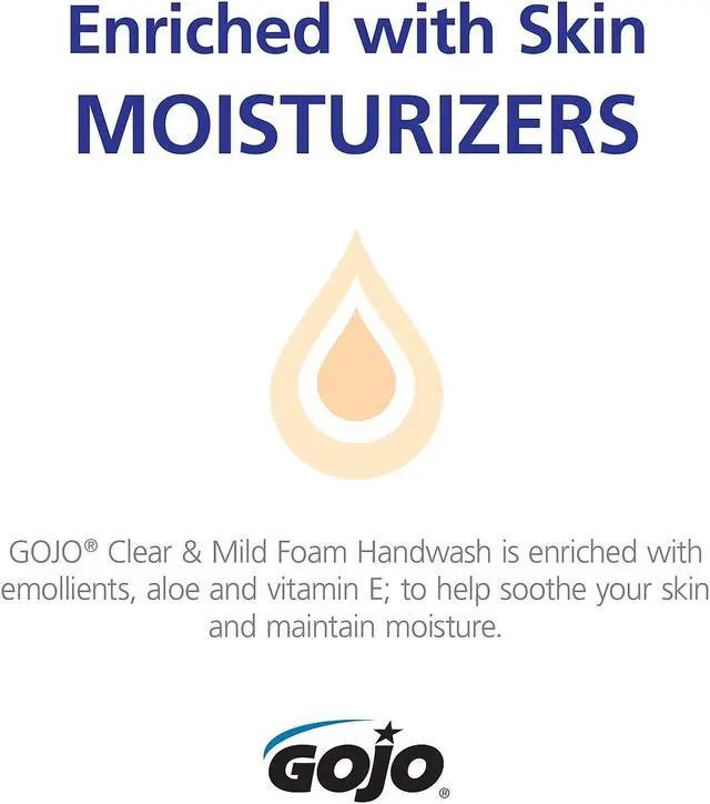 Alt view image 19 of 20 - C-Gojo Adx Clr/Mild Foam Soap 700Ml Frag Free 4