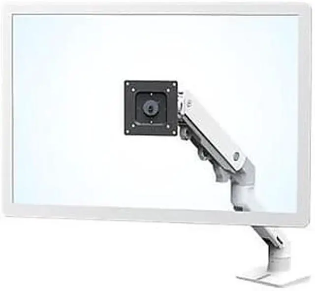 Alt view image 7 of 20 - ERGOTRON 45-475-216 HX DESK MONITOR ARM BRIGHT WHITE