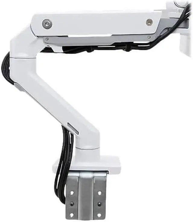 Alt view image 11 of 20 - ERGOTRON 45-475-216 HX DESK MONITOR ARM BRIGHT WHITE