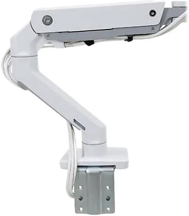 Alt view image 12 of 20 - ERGOTRON 45-475-216 HX DESK MONITOR ARM BRIGHT WHITE