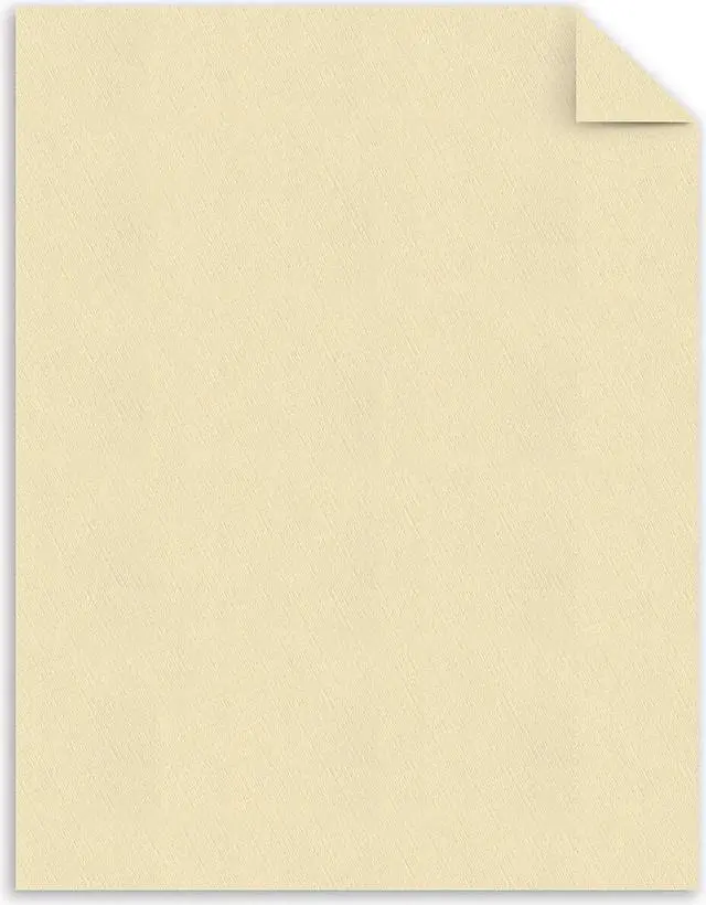 Alt view image 11 of 12 - Southworth Company SOUZ560CK Fine Linen Paper- 65lb- Acid-free-Lignin- Ivory
