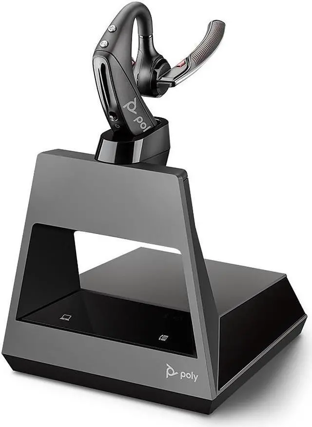 Alt view image 6 of 6 - Plantronics Voyager 5200 Office Earpiece, 2-Way Base, USB-A (212732-01)