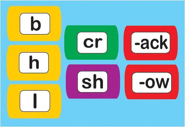 Alt view image 2 of 4 - Ashley Productions Die-Cut Magnetic Foam Word Chunking 100 Pieces Per Pack 3