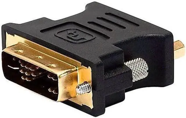 Alt view image 6 of 8 - Monoprice Inc. Dvi-A Dual Link Male To Hd15(Vga) Female Adapter (Gold Plated)