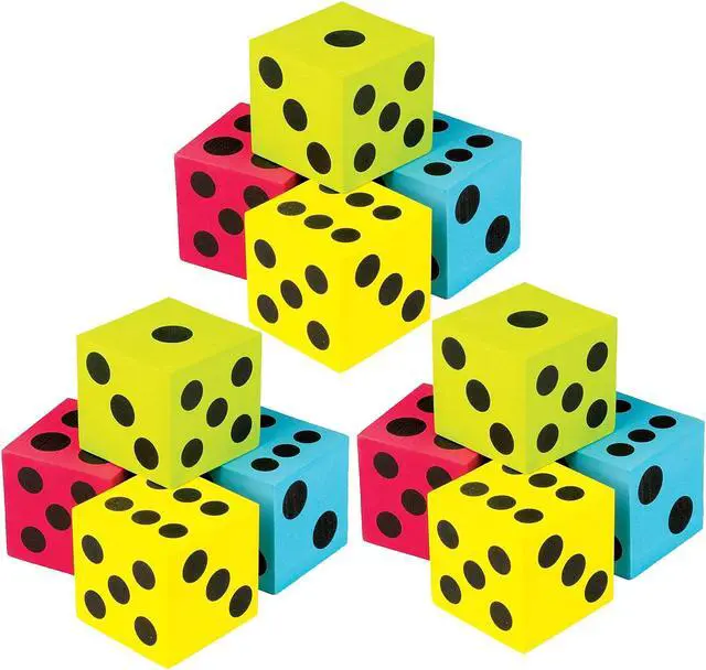 Alt view image 2 of 4 - TEACHER CREATED RESOURCES (3 PK) 4 PACK FOAM COLORFUL JUMBO