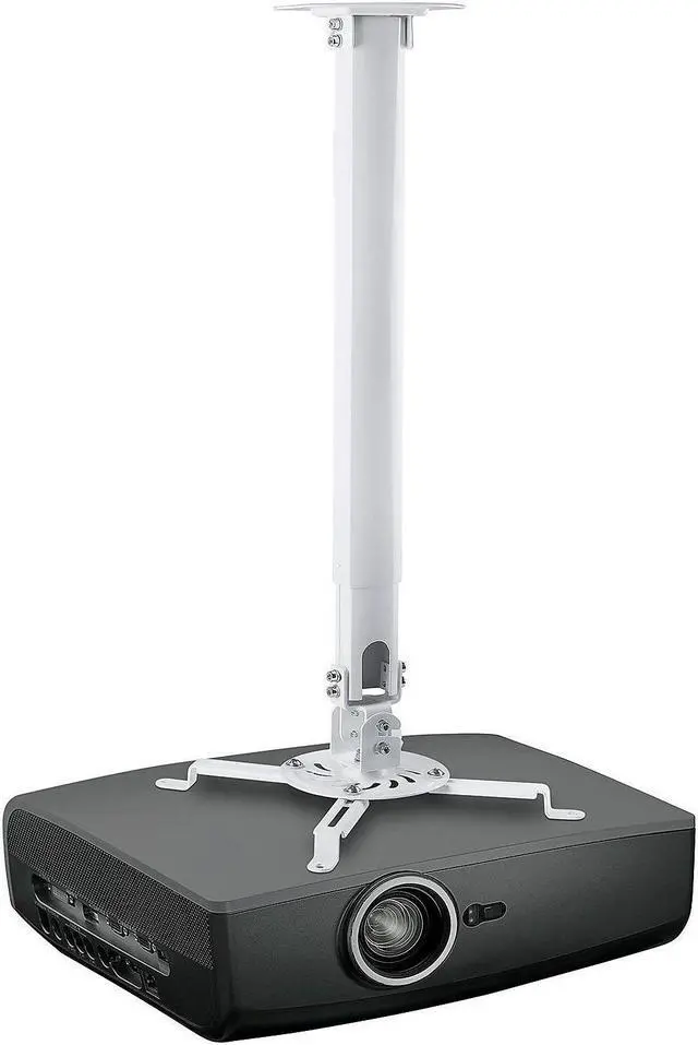 Alt view image 14 of 19 - Mount-It! Projector Ceiling Mount Height Adjustable Universal Stand (MI-606L)