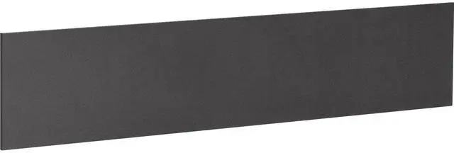 Alt view image 7 of 8 - Lorell Essentials Series Hutch Tackboards - 16.50" Height x 45" Width - Black Fabric Surface - Laminated - 1 / Each  LLR