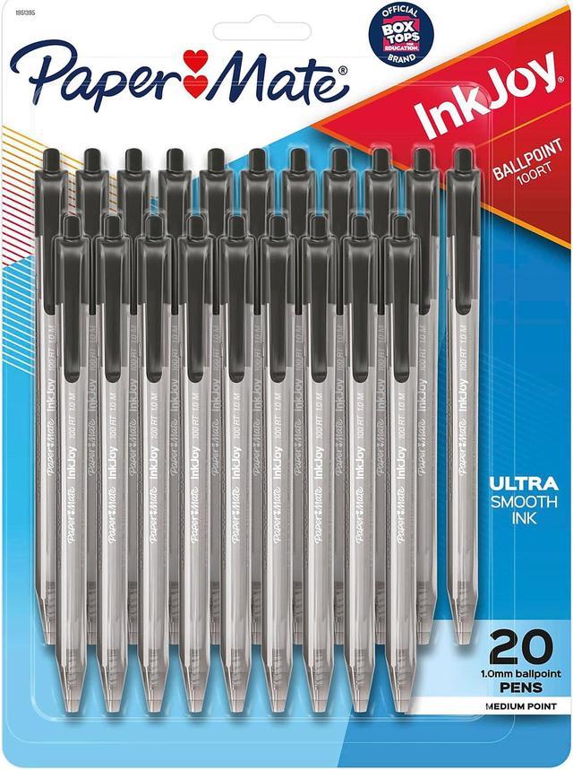 Paper Mate InkJoy 100ST Ballpoint Pens, Medium Point (1.0mm