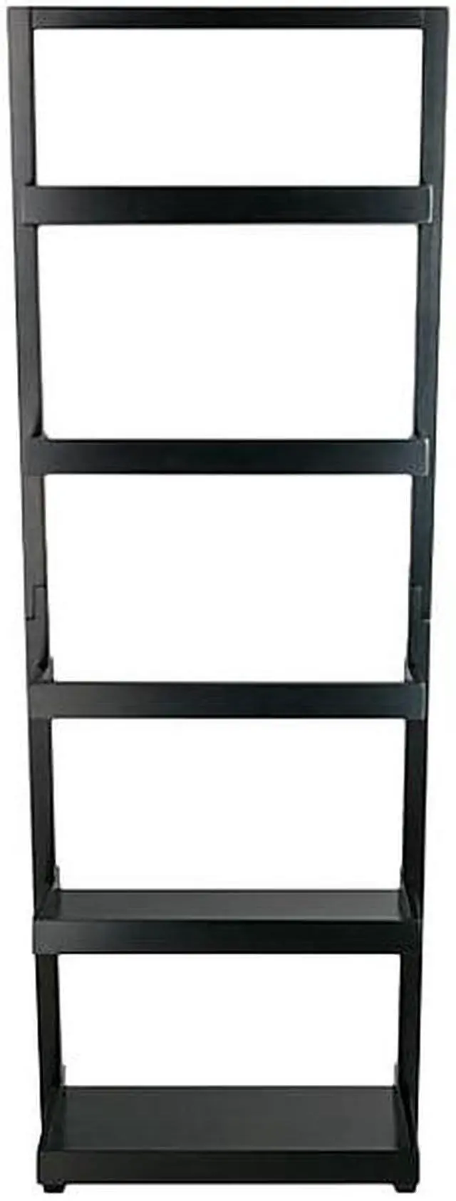 Alt view image 19 of 20 - Winsome Wood 29553 Bellamy Leaning Shelf, Black
