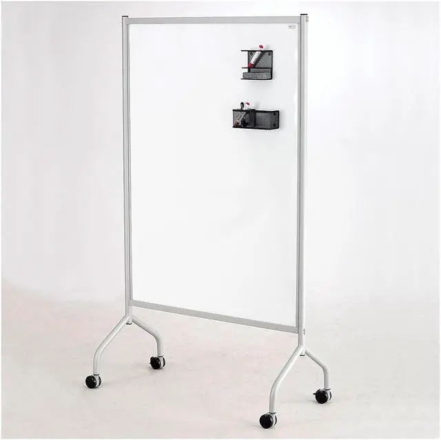 Alt view image 8 of 8 - Safco 3611BL Onyx Steel Mesh Marker Holder with Shelf, Black