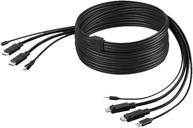 Alt view image 11 of 15 - Linksys KVM Cable F1D9020B06T