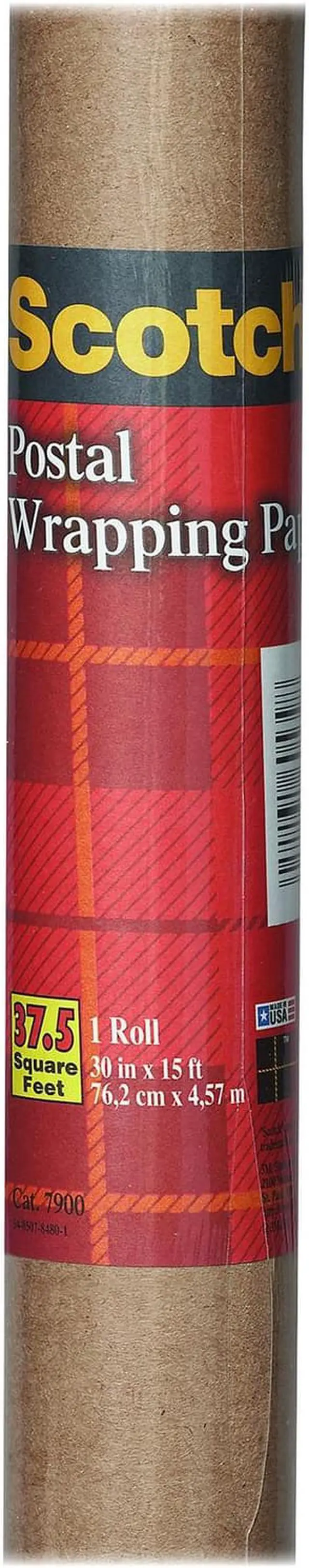 Alt view image 9 of 10 - 3m 30 in. x 15' Postal Wrapping Paper  7900