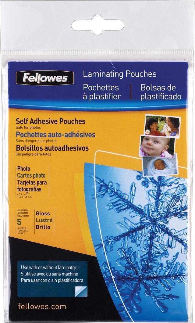 Alt view image 9 of 10 - Fellowes Laminating Pouches 5mm 4-1/4x6-1/4 5220401