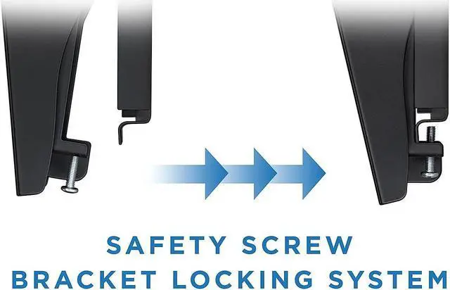 Alt view image 6 of 8 - Mount-It! TV Wall Mount Bracket for Flat Screen Tilt and Low Profile (MI-1121) MI-1121L