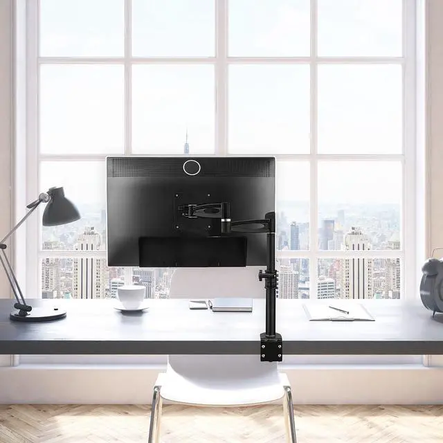 Alt view image 20 of 20 - Mount-It! Single Monitor Desk Mount Arm | Fits Up to 30" Screens