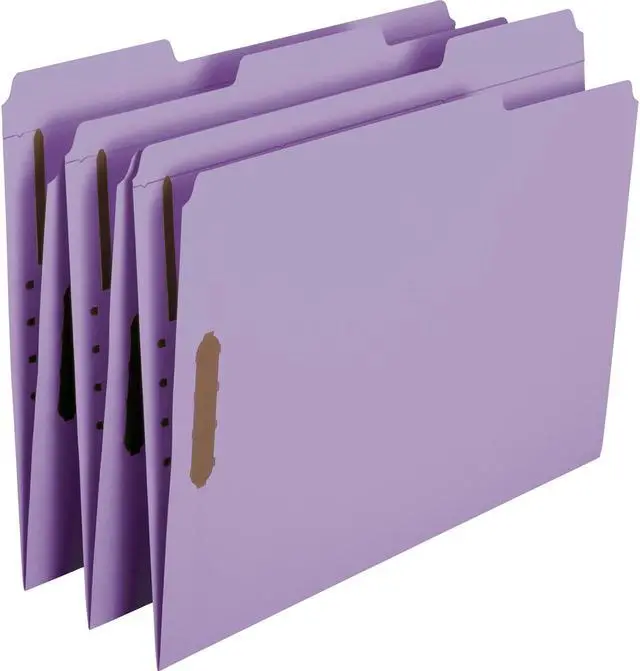 Alt view image 3 of 11 - Smead Folder,Ltr,Fastnr,1/3c,Lv 12440