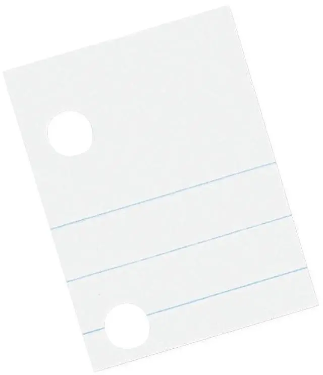 Alt view image 6 of 6 - Pacon Essay/Composition Paper, 3/8" Rule, 8 x 10-1/2, White, 500 Sheets per Ream