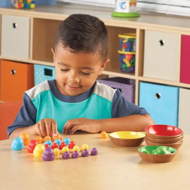 Alt view image 18 of 19 - Learning Resources Learning Essentials Birds in a Nest Sorting Se - 36 Piece