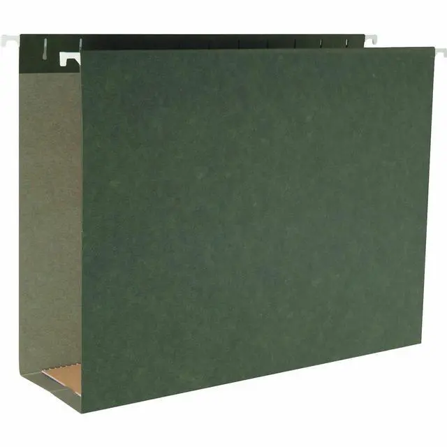 Alt view image 2 of 8 - Business Source Hanging File Folder Legal 1/5" Tab 3" Exp 25/BX SDGN 43855