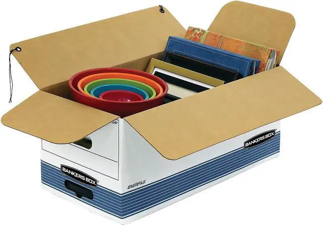 Alt view image 6 of 11 - Fellowes Storage Boxes String/Button Ltr 500 lb 12"x24"x10" 20/CT WE 0070409
