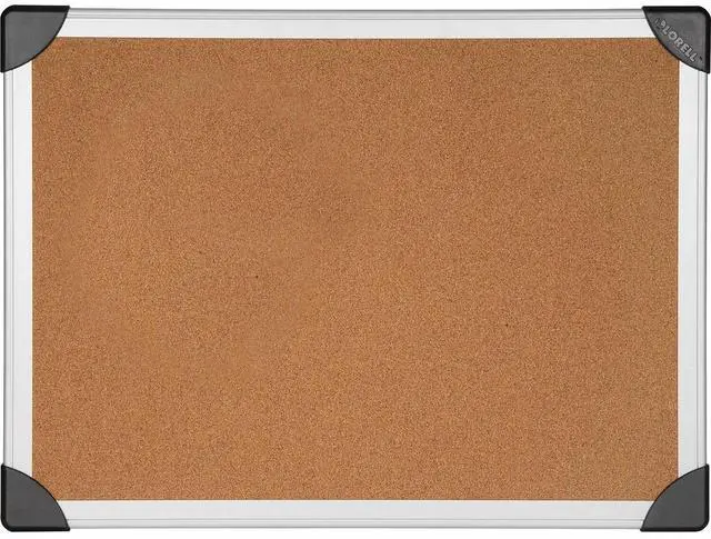 Main image of Lorell Cork Board 3'x2' Aluminum Silver/Brown 19191