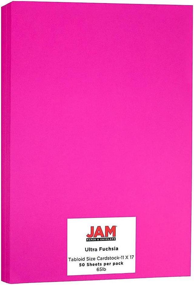 Jam Paper Ledger 65lb Colored Cardstock Tabloid Size 11x17 Ultra