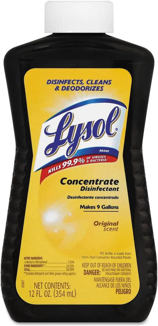 Alt view image 5 of 9 - LYSOL Concentrate Disinfectant 12 oz Bottle 6/Carton 77500