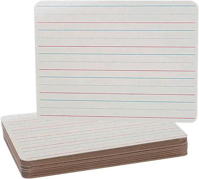 Alt view image 18 of 18 - Double Sided Dry Erase Boards 12Pk 9X12 Class Pack