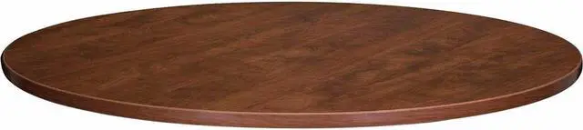 Alt view image 8 of 10 - Lorell 87321 Essentials Conference Table Top Round - 48" - Wood - Cherry