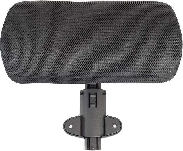 Main image of Lorell Headrest Adjustable 1-3/5"x12-3/5"x6" Black 60329