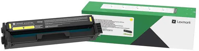 Alt view image 9 of 12 - Lexmark Original Toner Cartridge Yellow 20N1HY0