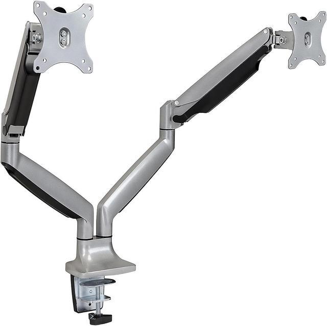 Alt view image 4 of 15 - Mount-It! Monitor Arm Desk Mount | Full Motion Articulating Height Adjustable | Fits 21-32 Inch Screens