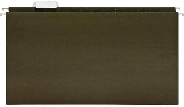 Main image of Business Source Hanging Folder 11 Pt. 1/5 Cut Legal 25/BX Green 43570