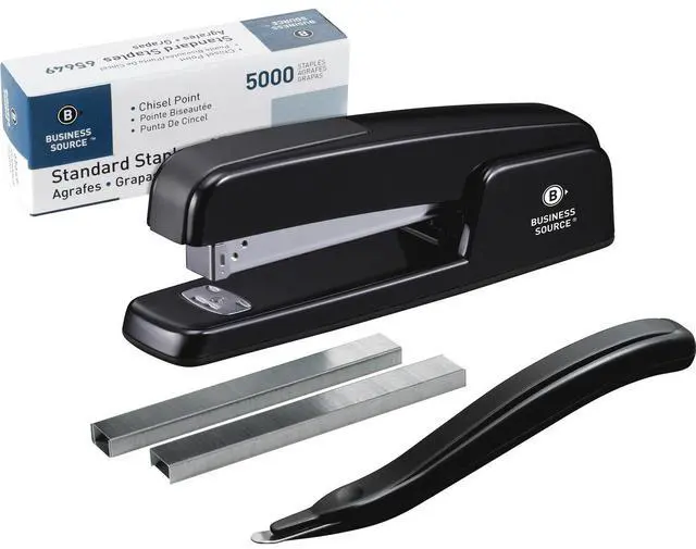 Alt view image 5 of 6 - Business Source Stapler Value Pack 6/PK BK 41890