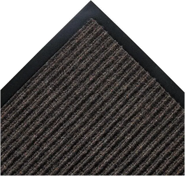Alt view image 5 of 9 - Crown Needle Rib Wipe & Scrape Mat Polypropylene 36 x 60 Brown NR0035BR