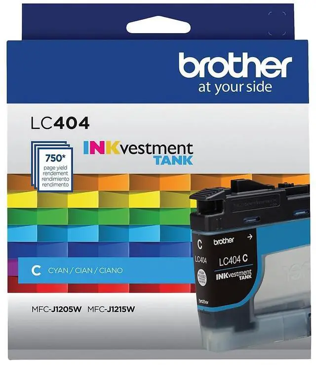 Alt view image 3 of 8 - LC404CS INKvestment Ink 750 Page-Yield Cyan