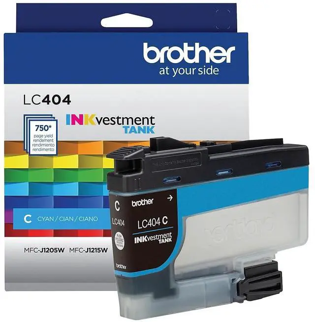 Alt view image 5 of 8 - LC404CS INKvestment Ink 750 Page-Yield Cyan
