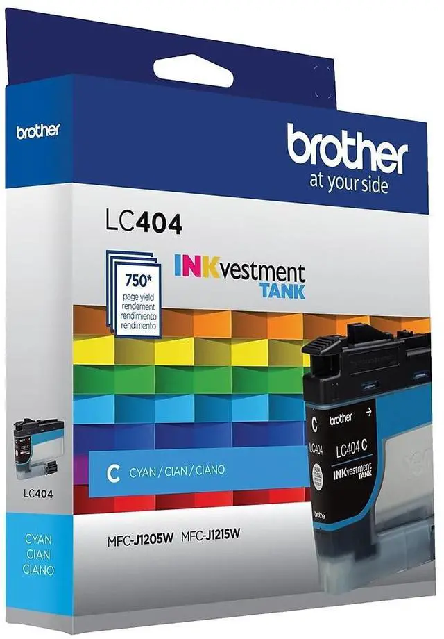 Alt view image 6 of 8 - LC404CS INKvestment Ink 750 Page-Yield Cyan