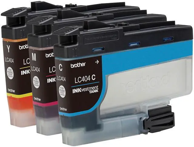 Alt view image 4 of 16 - Brother LC4043PK INKvestment Ink Cyan/Magenta/Yellow 3/Pack LC4043PKS