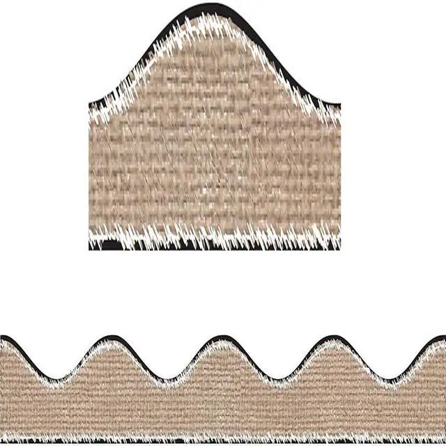 Alt view image 6 of 6 - Ashley Productions ASH11408 Magnetic Border Burlap Scribble