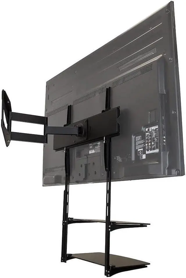 Alt view image 10 of 12 - Mount-It! TV Wall Mount Bracket Components Shelf (MI-8402)