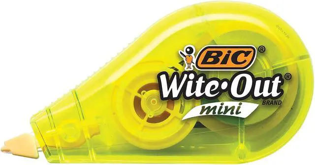 Alt view image 6 of 8 - Wite-Out mini Correction Tape White 6/Pack WOTMP61-WHI