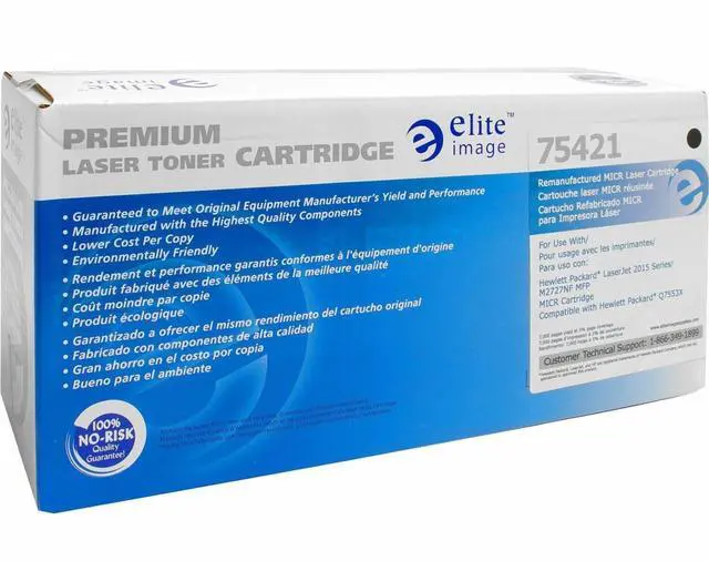 Alt view image 3 of 7 - Elite Image 75421 Micr Toner Cartridge 7000 Page Yield Black