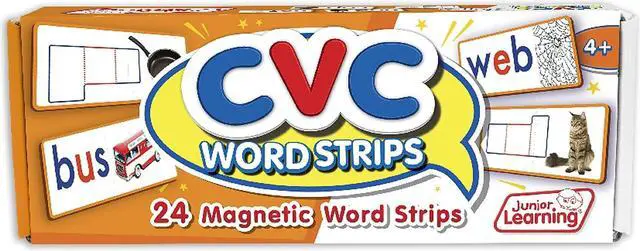Alt view image 7 of 8 - JUNIOR LEARNING CVC WORD STRIPS