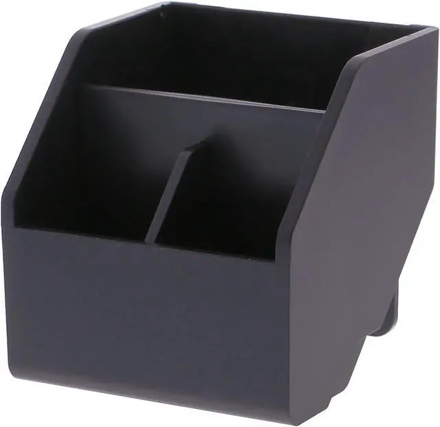 Alt view image 4 of 5 - Bostitch Konnect Plastic Short Storage Bin Removable Lid & Dividers 3.4" W 24340014